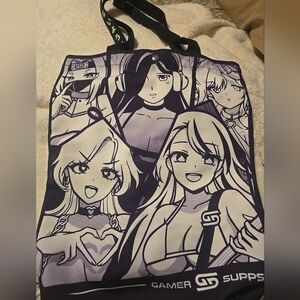 Gamer Supps Camvas Tota bag